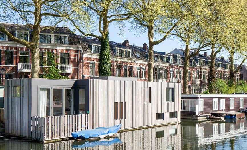 Project Muntboot in Utrecht, ontwerp door Richel Lubbers Architecten
