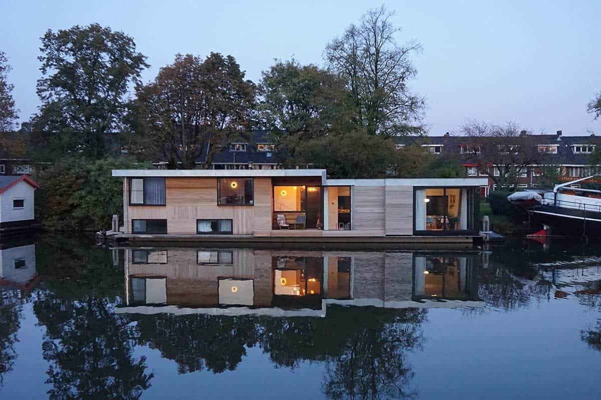 Wat kost bouwen van woonboot? Richèl Lubbers Architecten